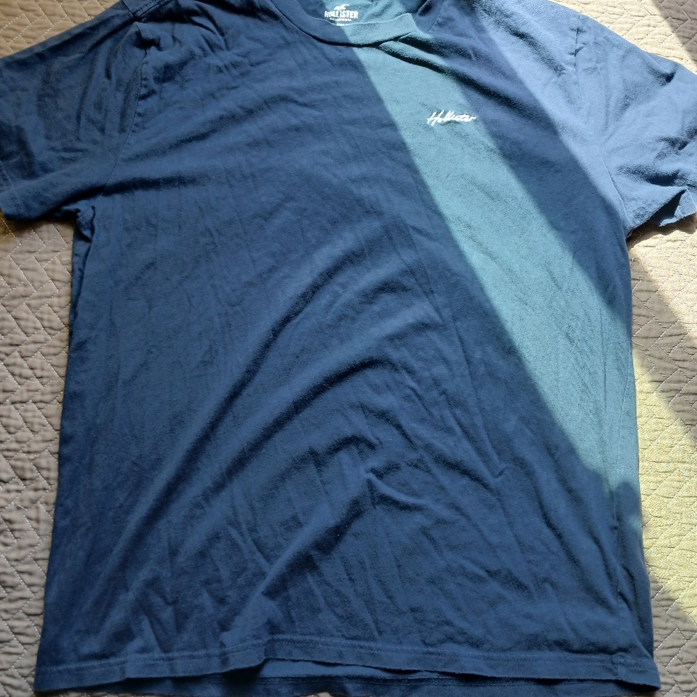 Men's Blue Relaxed-Fit T-Shirt
